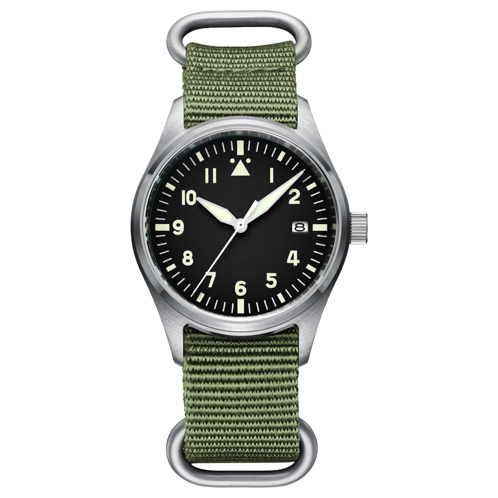 <Sterile Version>ADDIESDIVE® Black Dail Elegant Men Automatic Watch Diver 200M (H2)