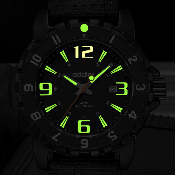 ADDIES Sporty Quartz Watch MY-057 , 50m Waterproof