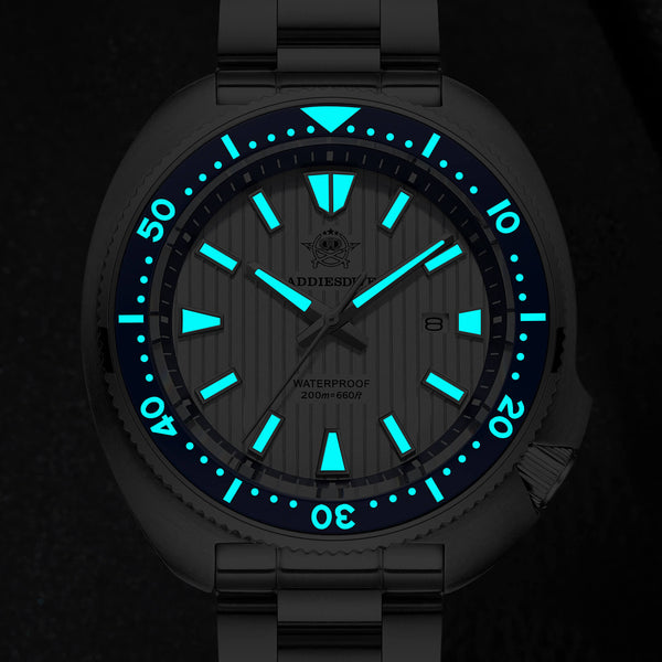 ★Weekly Deal★Addiesdive Turtle Quartz Diver Men Watch AD2507