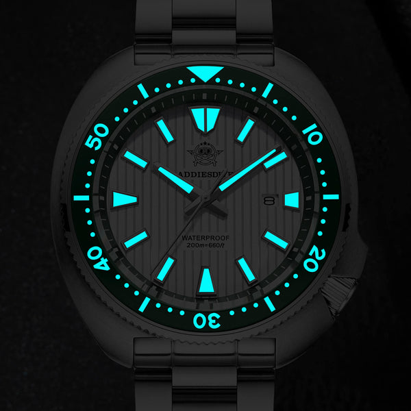★Weekly Deal★Addiesdive Turtle Quartz Diver Men Watch AD2507