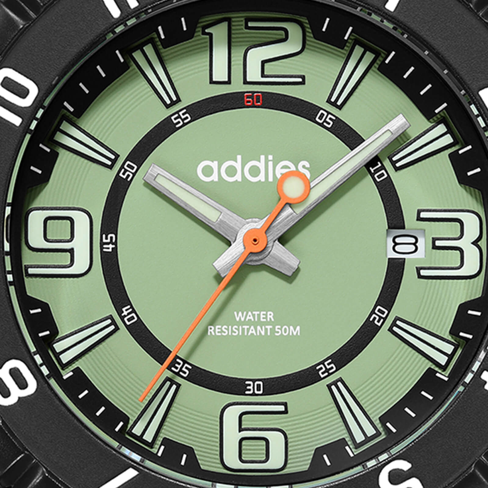 ADDIES Sporty Quartz Watch MY-057 , 50m Waterproof