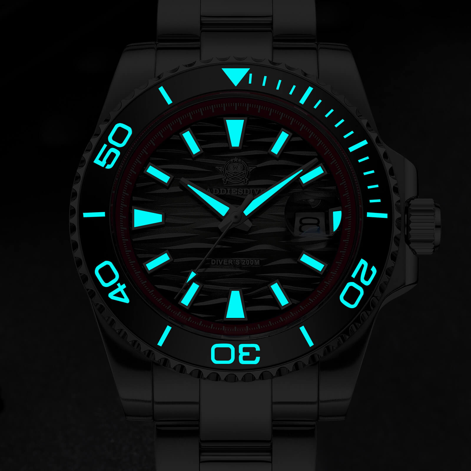 Addiesdive 41mm Diver Quartz Watch AD2514