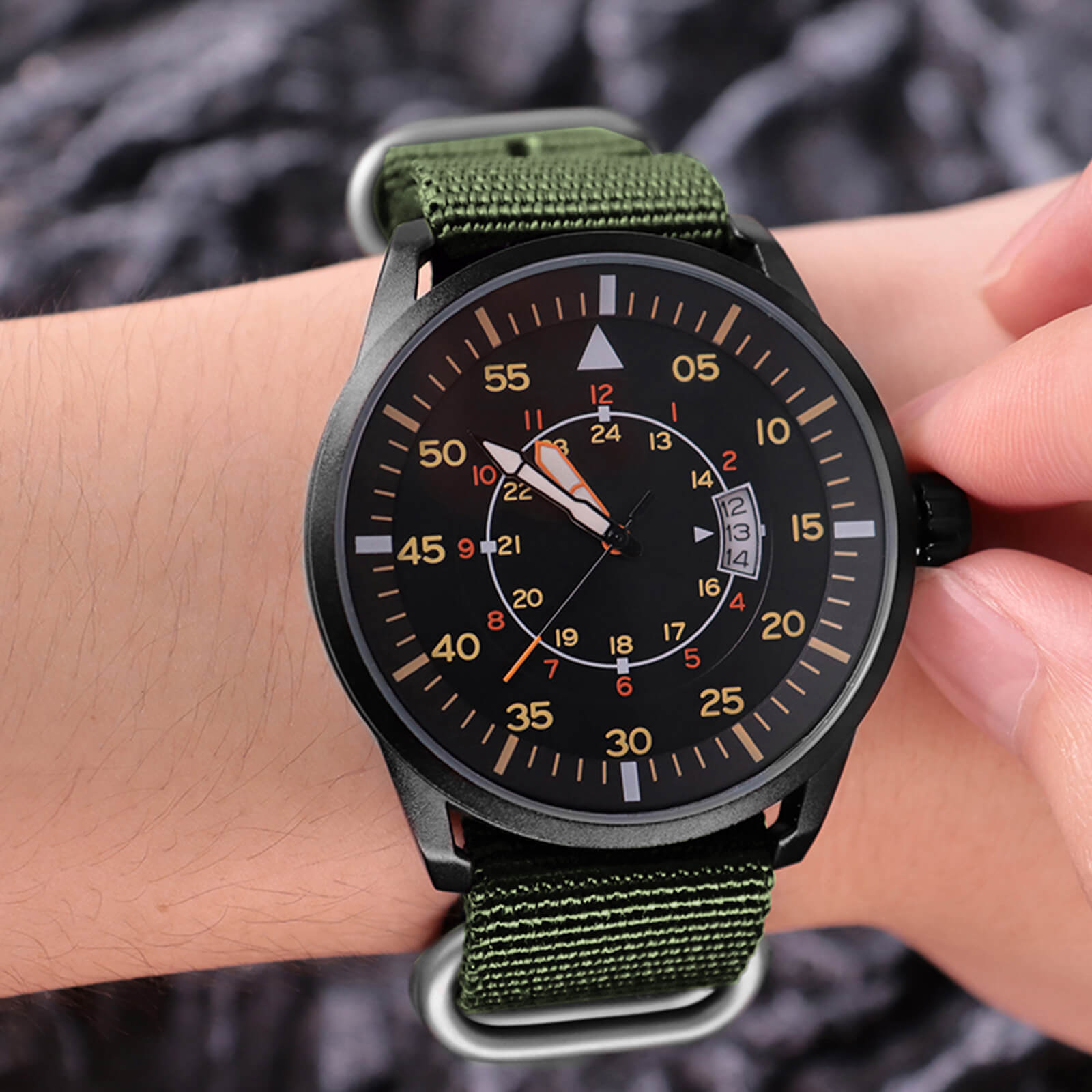 Addiesdive Quartz Watch MY-1508 Sports Watches Military Wirstwatches