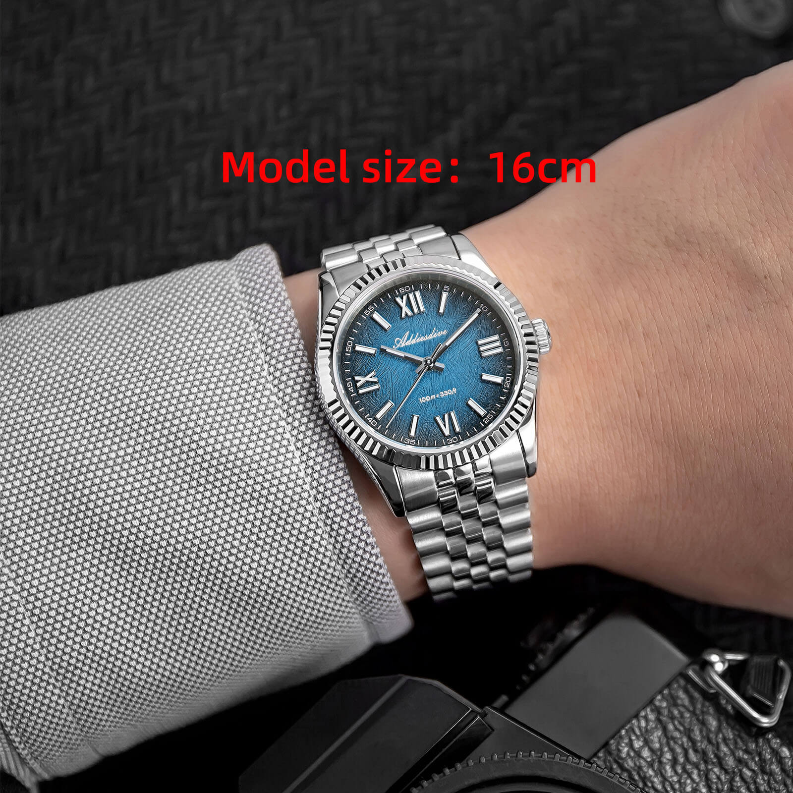 ★India Warehouse★ADDIESDIVE 36mm DJ Homage Men Watch AD2512