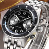 EU Warehouse-ADDIESDIVE 41mm Panda Dial Quartz Chronograph Watch VK64(AD2034)