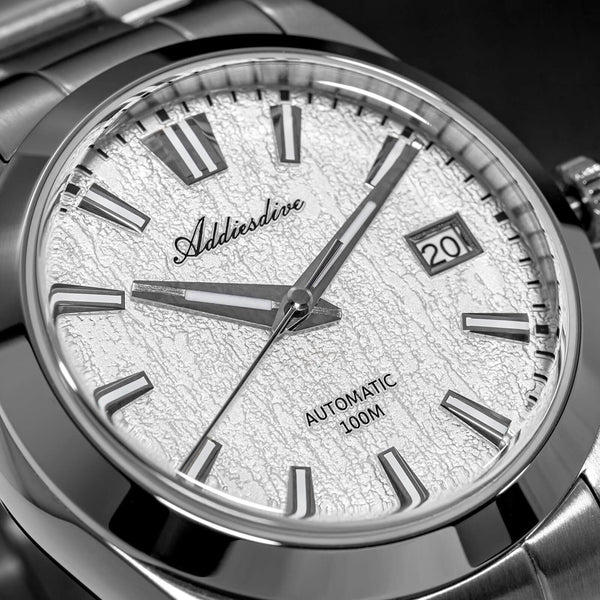 ADDIESDIVE 39mm 3D Bark Texture Dial NH35 Automatic Watch AD2075