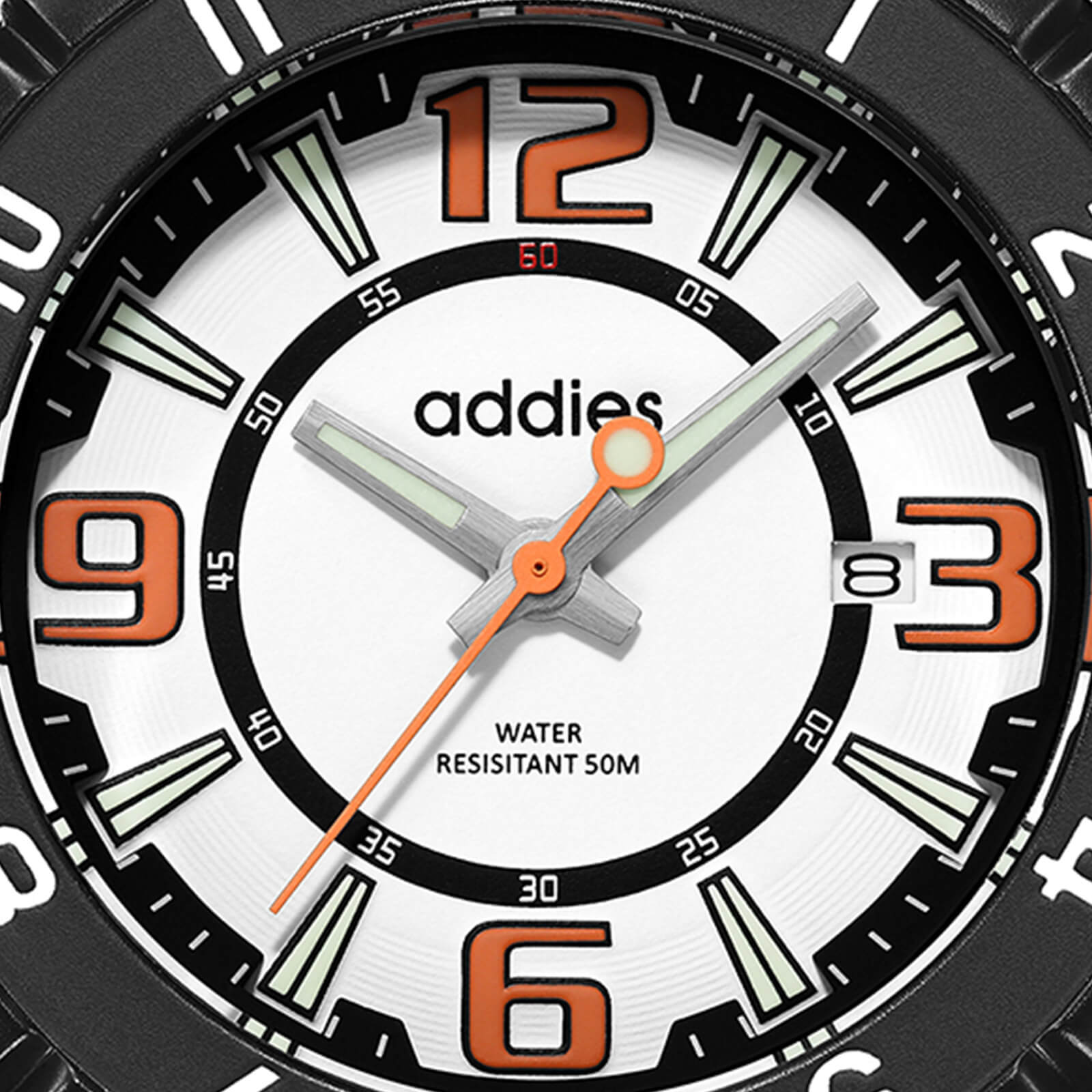 ADDIES Sporty Quartz Watch MY-057 , 50m Waterproof
