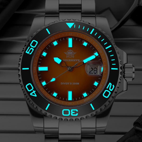 ★October Sale★ADDIESDIVE 41mm Quartz Dive Watch AD2089