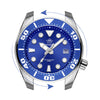 ★Weekly Deal★ADDIESDIVE® Sumo Green Professional Dive Watch for Men 44.5mm (MY-H10) Black/Green/Blue Dial