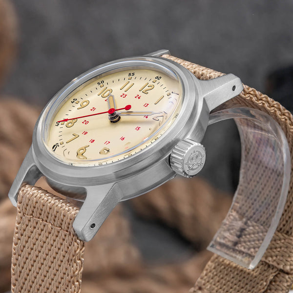 ★Weekly Deal★ADDIESDIVE 36mm Vintage Mechanical Watch AD2076