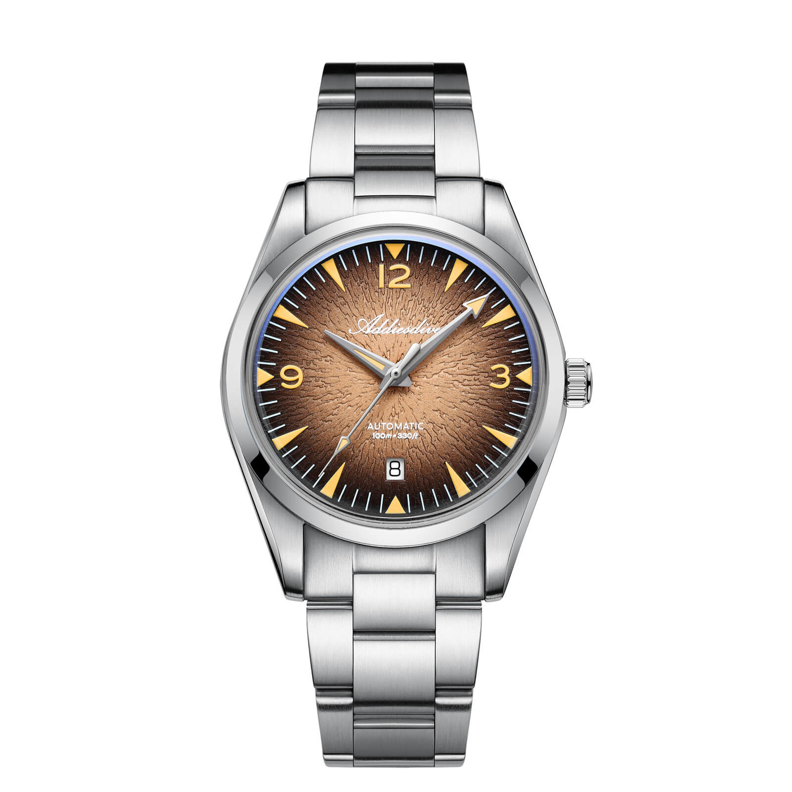 ★SuperDeals★Addiesdive 39mm Breath of the Ocean 8215 Men Watch ,AD2508