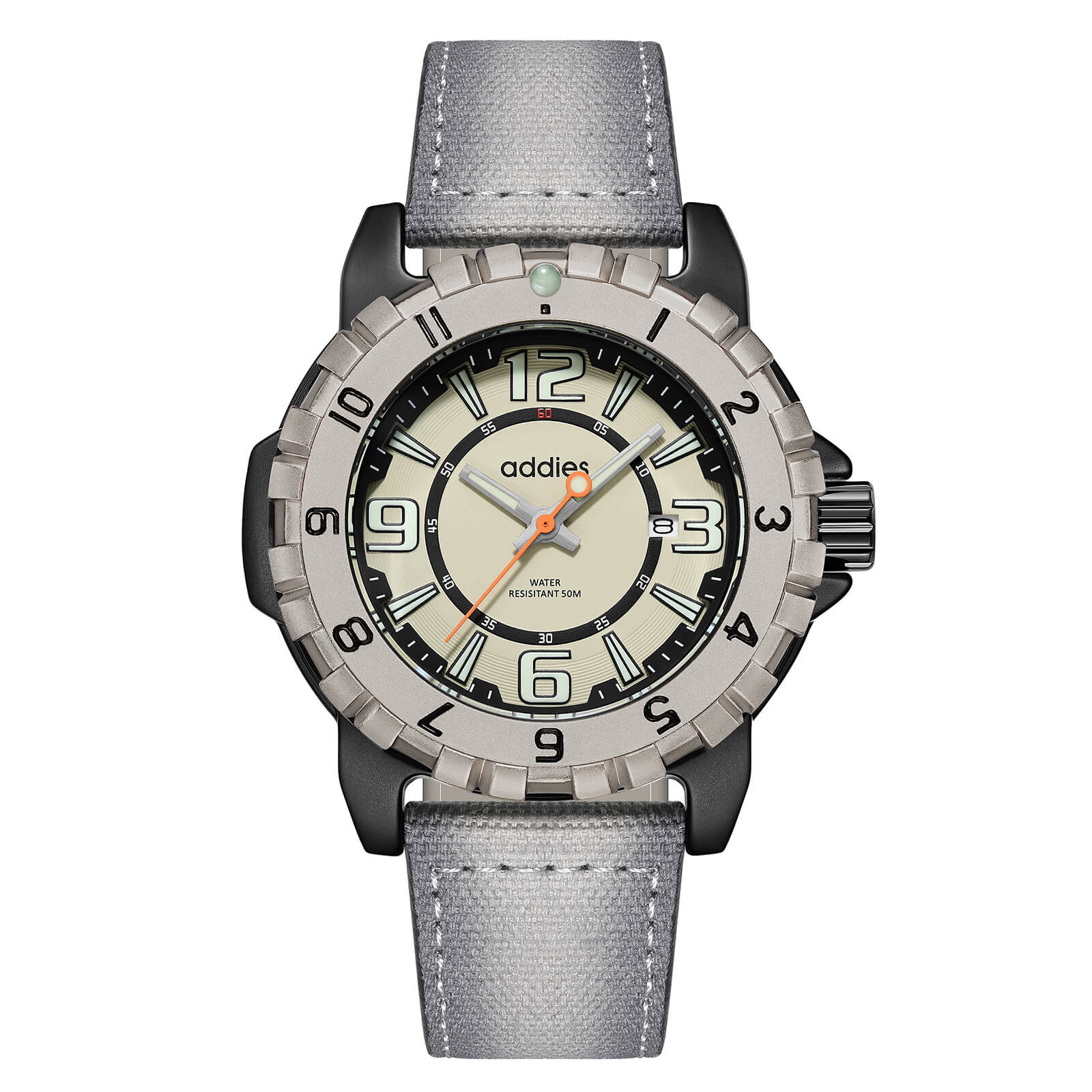 ADDIES Sporty Quartz Watch MY-057 , 50m Waterproof