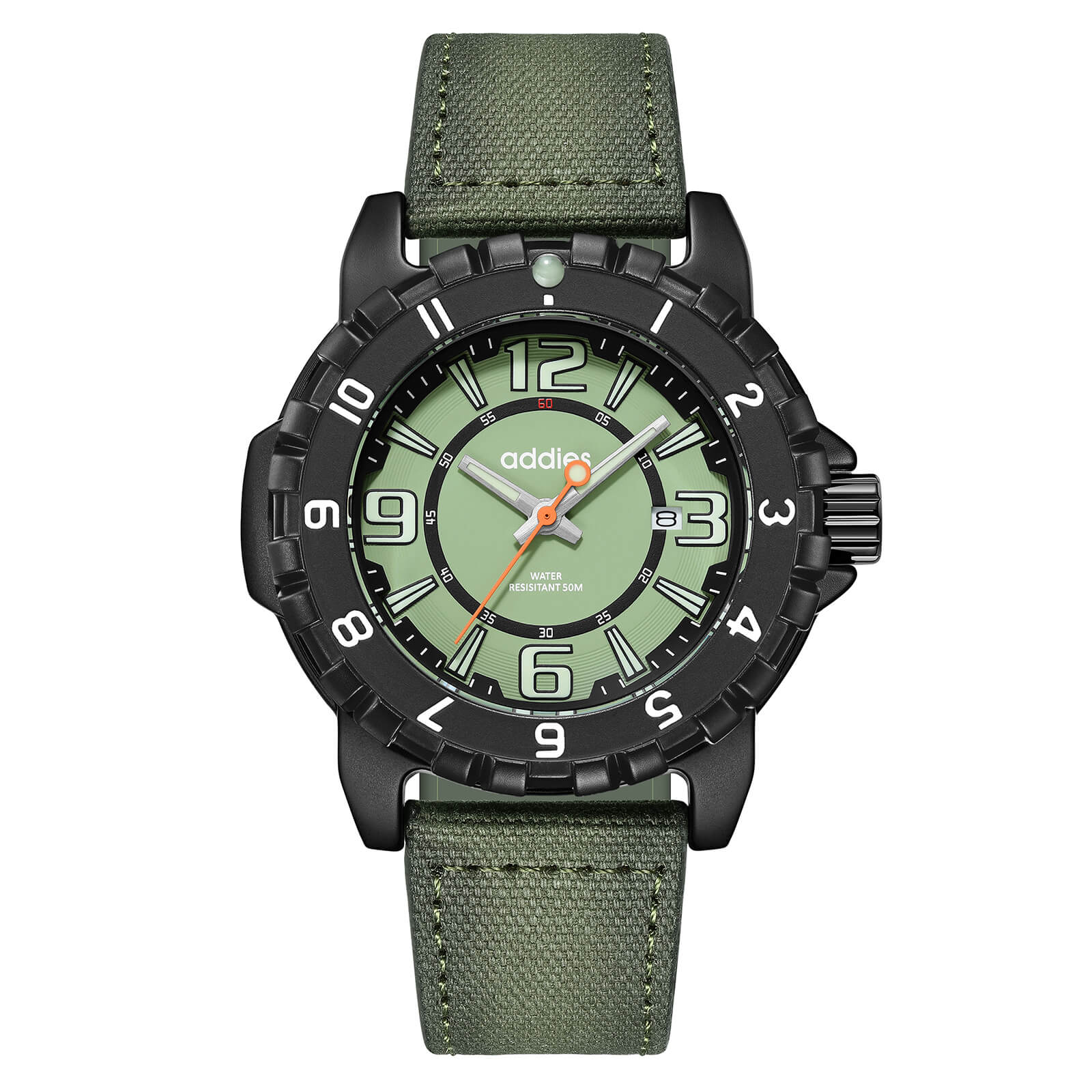 ADDIES Sporty Quartz Watch MY-057 , 50m Waterproof