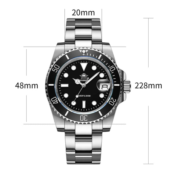 ADDIESDIVE Sub Quartz Watch Diver's 200M (H3QZ)
