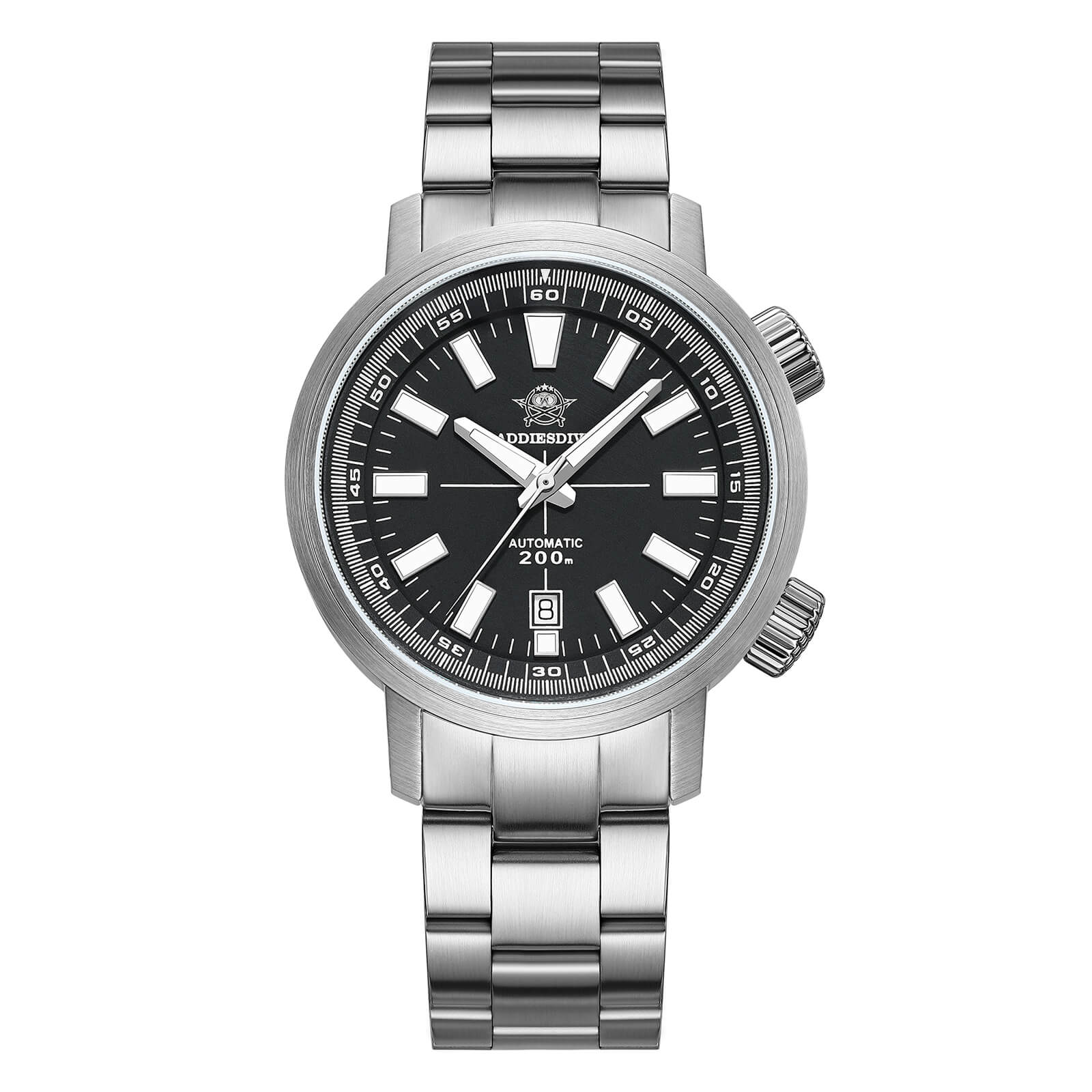 Addiesdive Dual Crown Captain Willard 6105 Homage AD2093