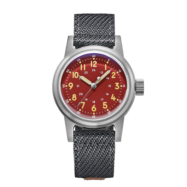 ★Weekly Deal★ADDIESDIVE 36mm Vintage Mechanical Watch AD2076