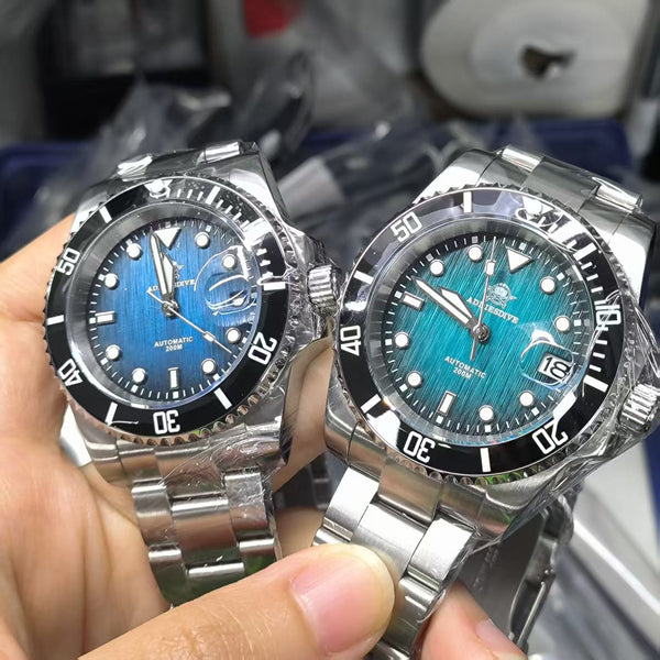 ★SuperDeals★ADDIESDIVE Stainless Steel Sub Dive Watch AD2078