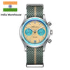 ★India Warehouse★ADDIESDIVE 38mm VK64 Chronograph Watch AD2095