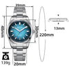 ★India Warehouse★Addiesdive 39mm Luxury NH35 Automatic Watch AD2091