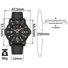 ADDIES Sporty Quartz Watch MY-057 , 50m Waterproof