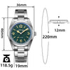 ADDIESDIVE 36mm VH31 Quartz Field Watch AD2518