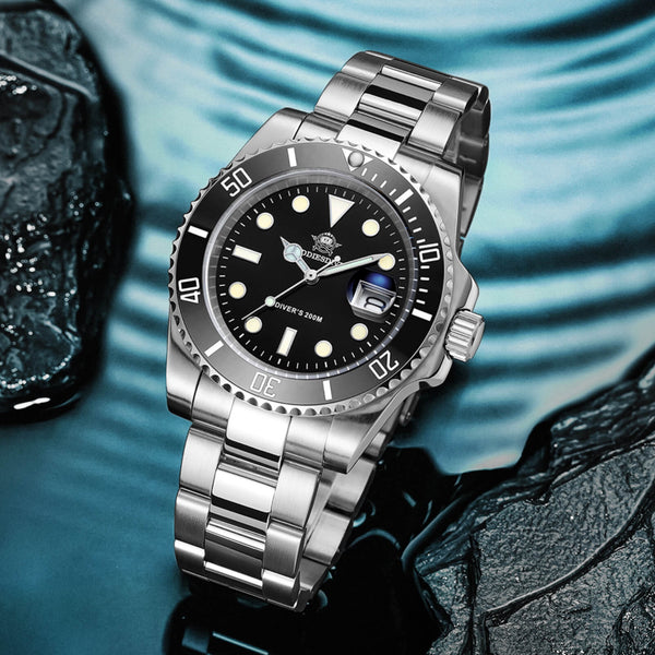 ADDIESDIVE Sub Quartz Watch Diver's 200M (H3QZ)