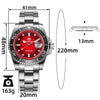 ★India Warehouse★ADDIESDIVE 41mm Quartz Dive Watch AD2089