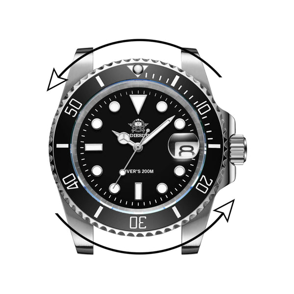 ADDIESDIVE Sub Quartz Watch Diver's 200M (H3QZ)