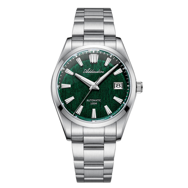 ADDIESDIVE 39mm 3D Bark Texture Dial NH35 Automatic Watch AD2075
