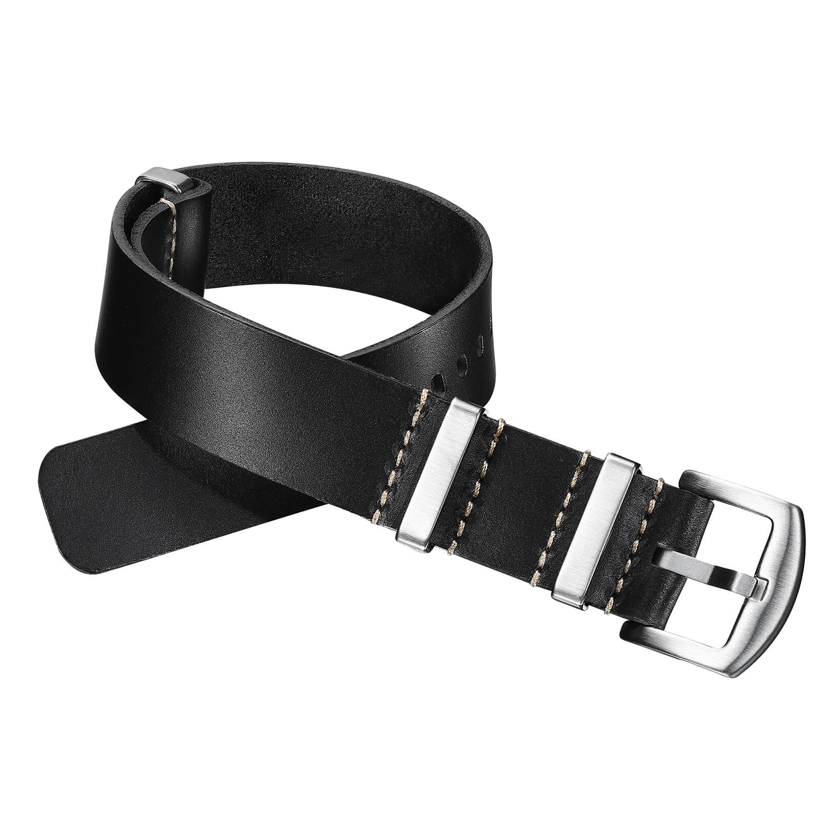 ★India Warehouse★ADDIESDIVE 20mm Premium Quality Leather Strap