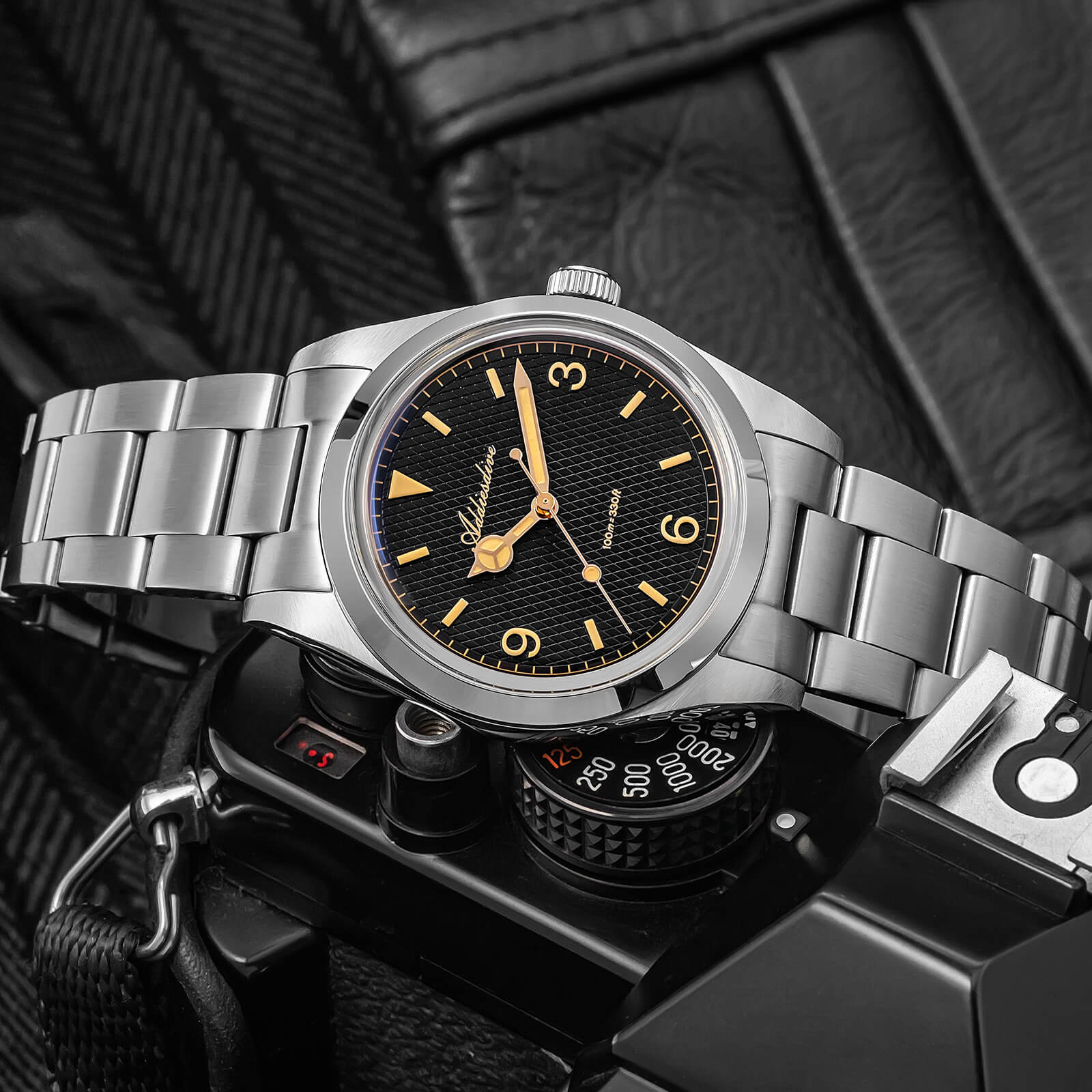 ★India Warehouse★ADDIESDIVE 36mm Explore Dive Watch VH31 Quartz Watch AD2096