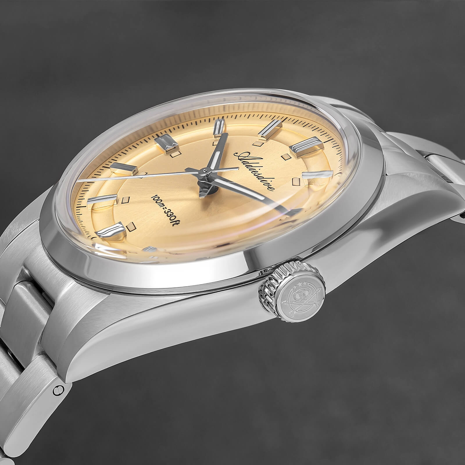 Addiesdive 36mm VH31 Explorer Style Watch AD2515