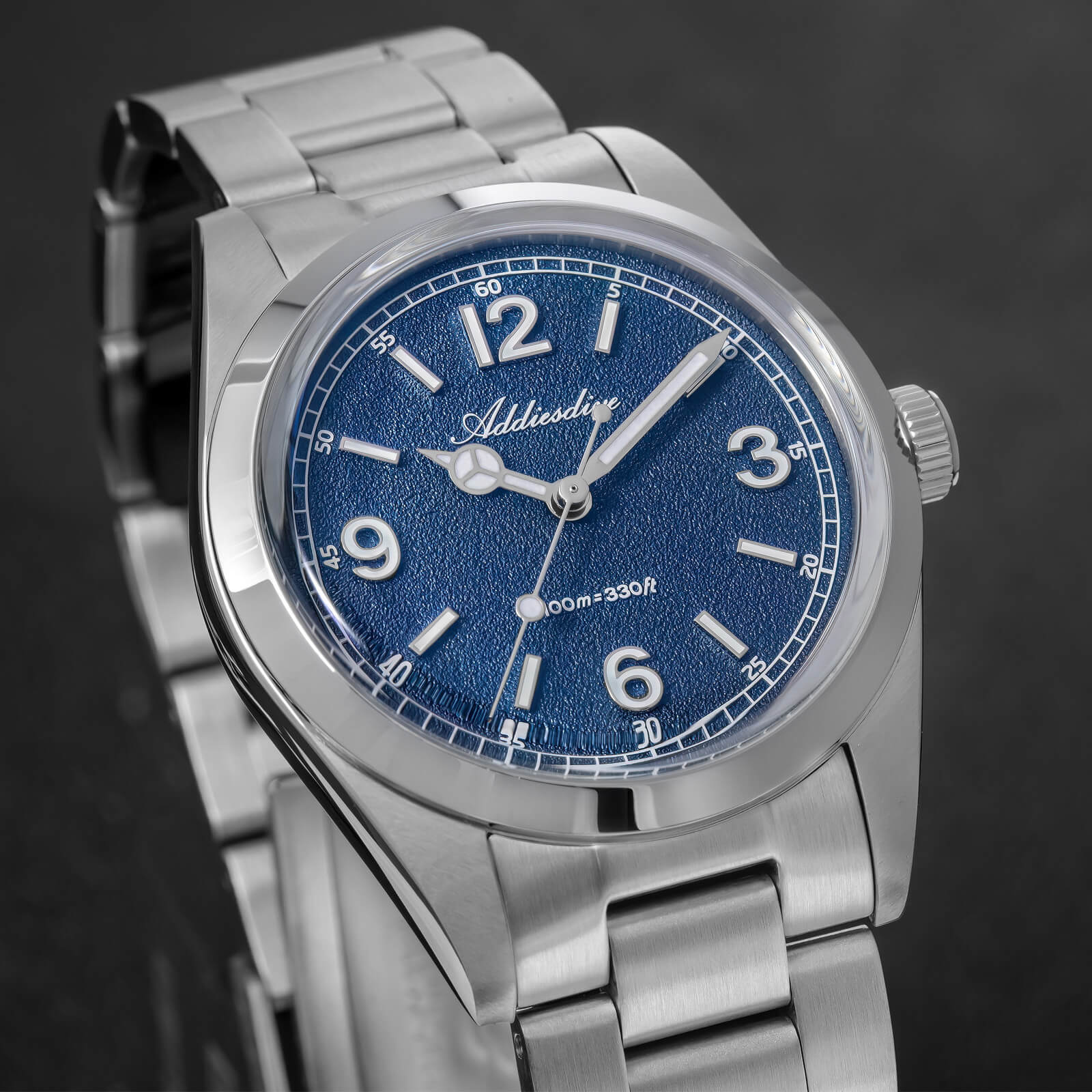 ADDIESDIVE 36mm VH31 Quartz Field Watch AD2518