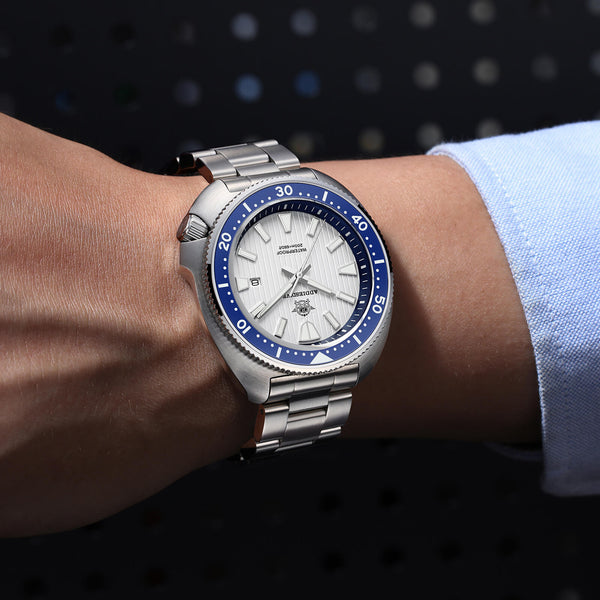 ★Weekly Deal★Addiesdive Turtle Quartz Diver Men Watch AD2507