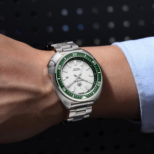 ★Weekly Deal★Addiesdive Turtle Quartz Diver Men Watch AD2507