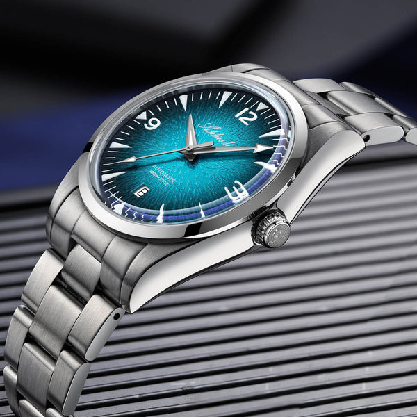 ★SuperDeals★Addiesdive 39mm Breath of the Ocean 8215 Men Watch ,AD2508