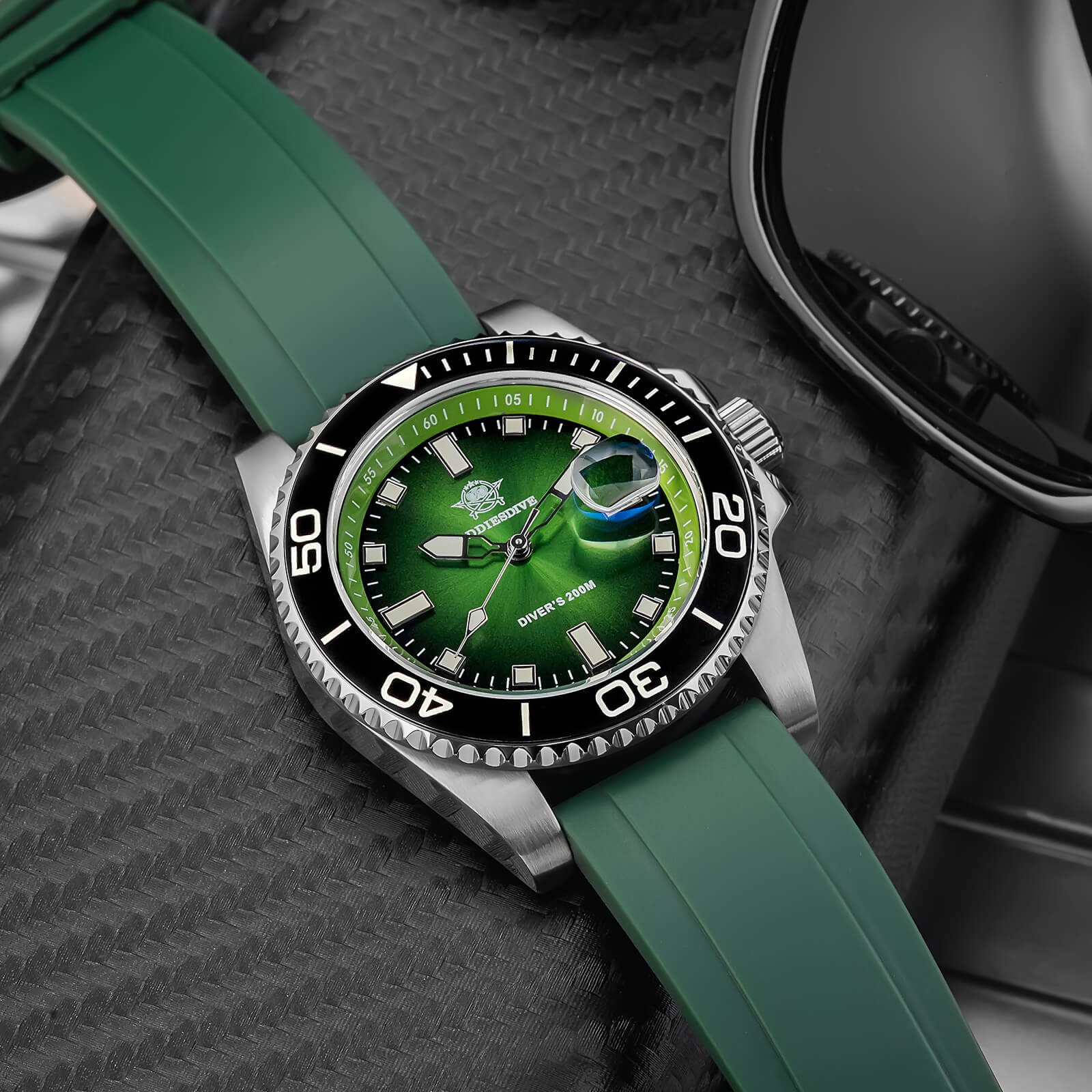 ★October Sale★ADDIESDIVE 41mm Quartz Dive Watch AD2089