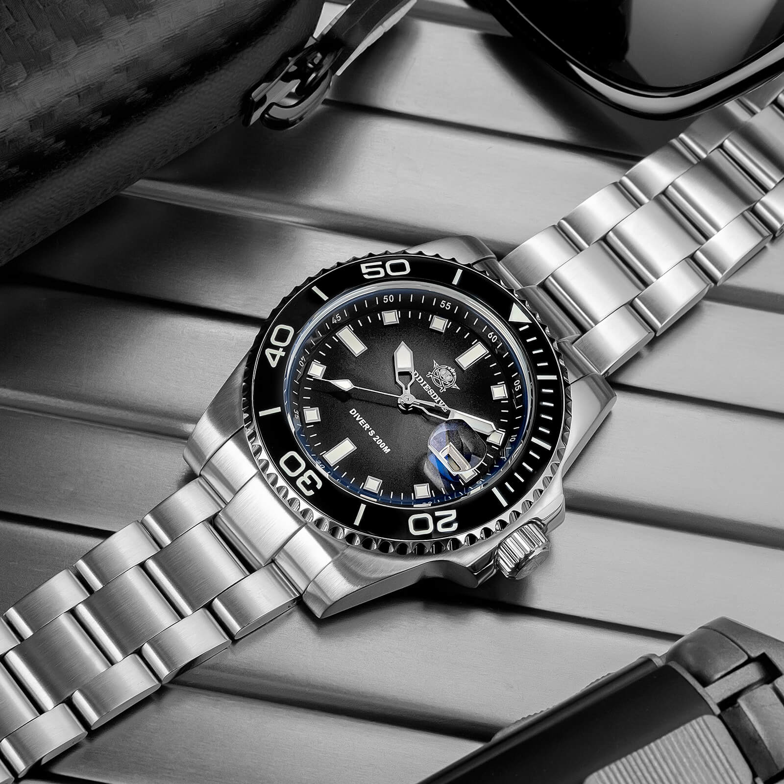 ★October Sale★ADDIESDIVE 41mm Quartz Dive Watch AD2089