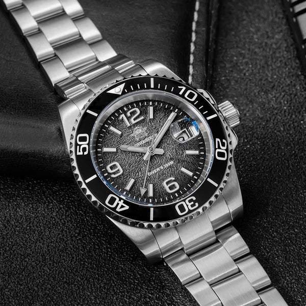 Addiesdive 41mm Modern Sub Quartz Watch with 200M Water Waterproof,AD2513