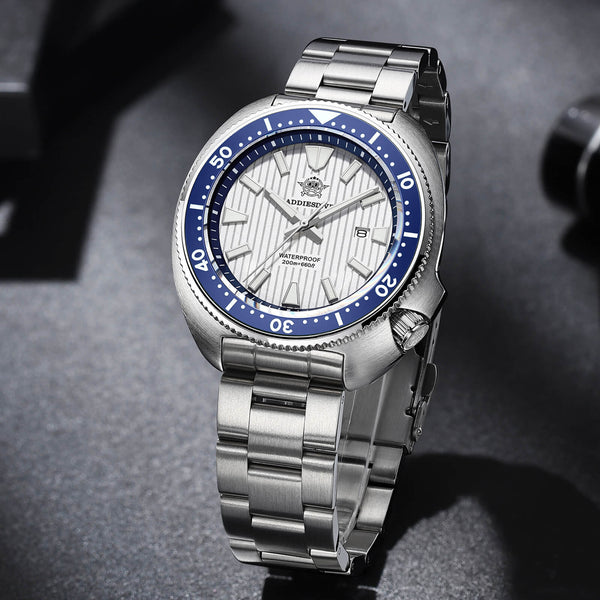 ★Weekly Deal★Addiesdive Turtle Quartz Diver Men Watch AD2507
