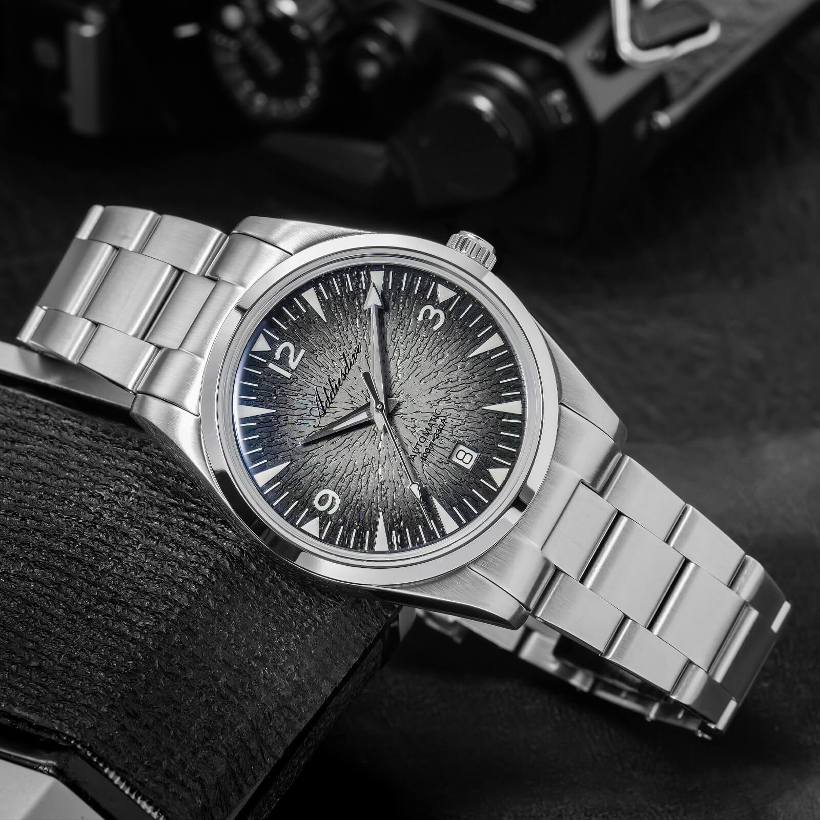 ★SuperDeals★Addiesdive 39mm Breath of the Ocean 8215 Men Watch ,AD2508