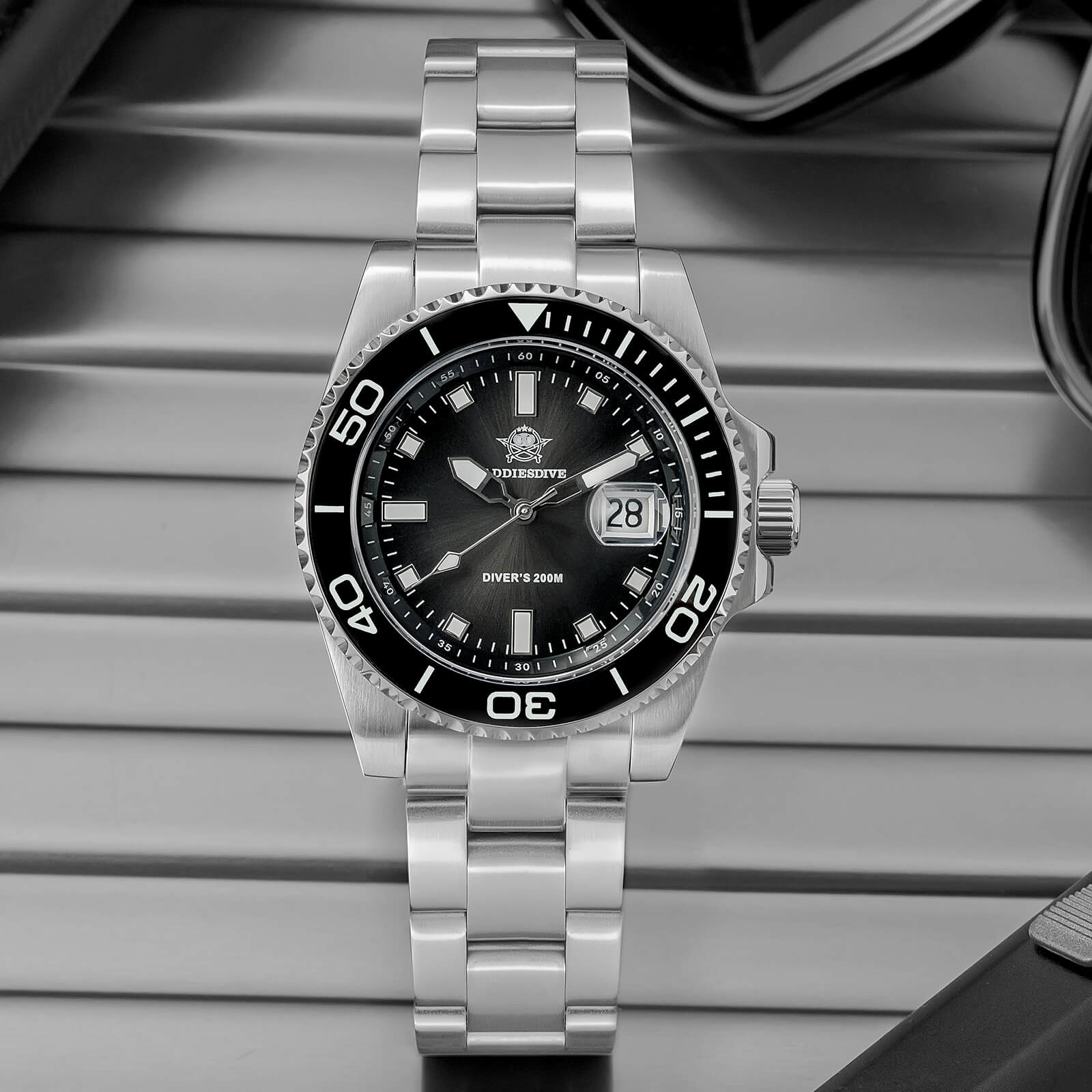 ★October Sale★ADDIESDIVE 41mm Quartz Dive Watch AD2089