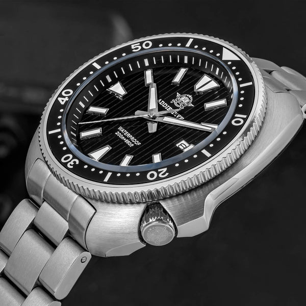 ★Weekly Deal★Addiesdive Turtle Quartz Diver Men Watch AD2507