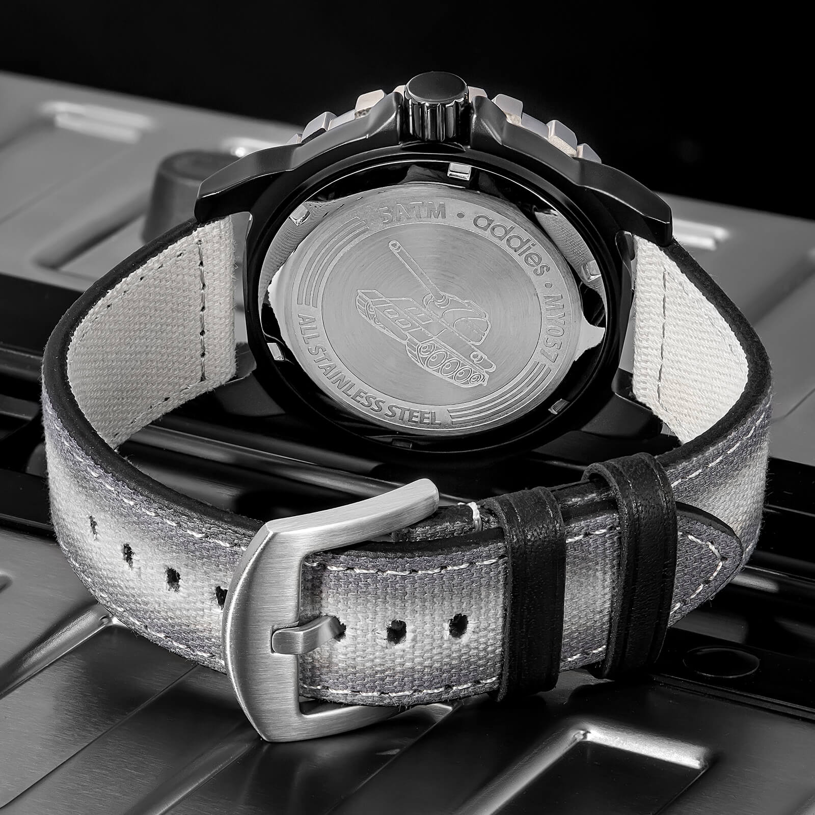 ADDIES Sporty Quartz Watch MY-057 , 50m Waterproof