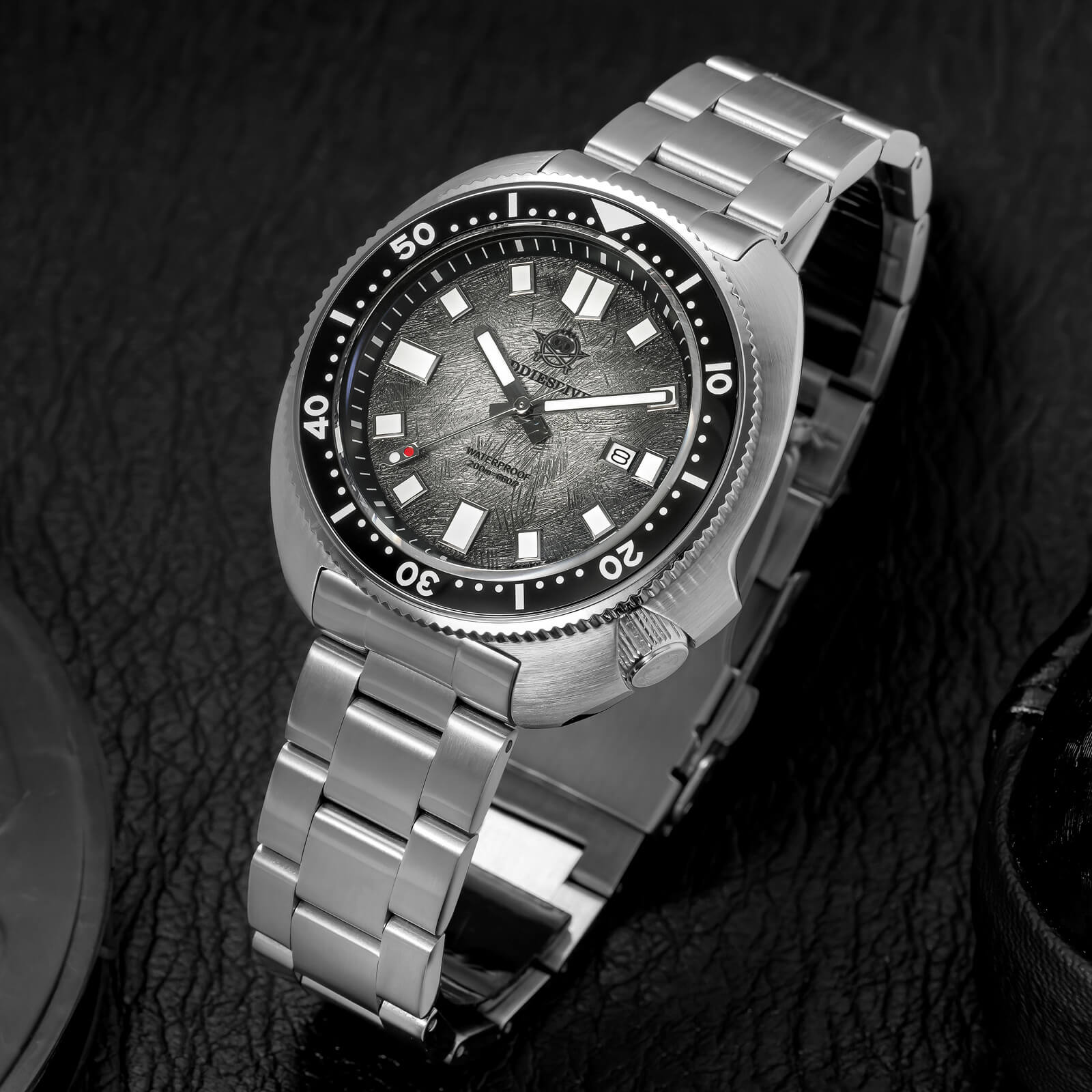 ★New Arrival★Addiesdive Turtle Quartz Diver Men Watch Sapphire Crystal AD2511