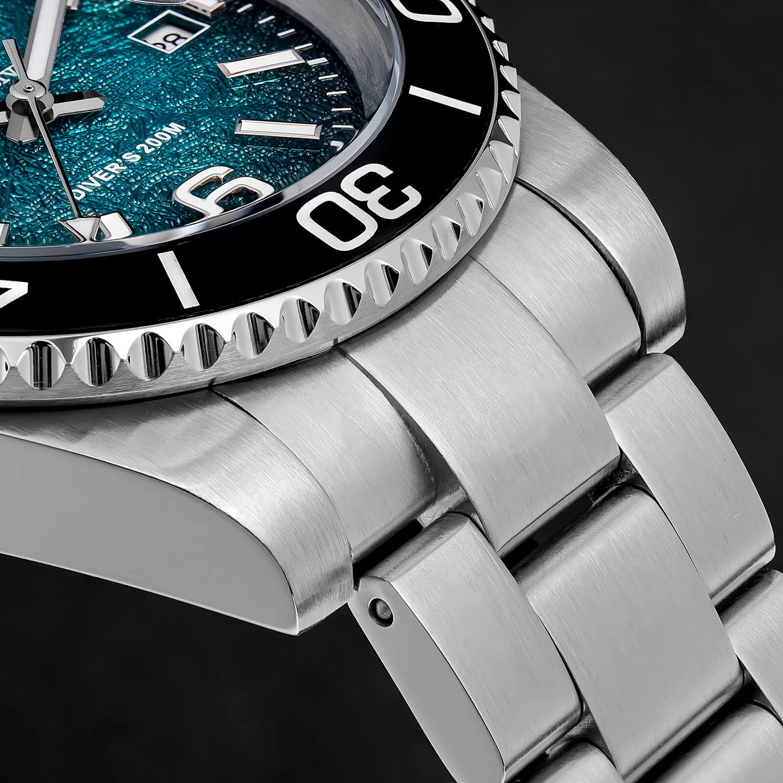 Addiesdive 41mm Modern Sub Quartz Watch with 200M Water Waterproof,AD2513
