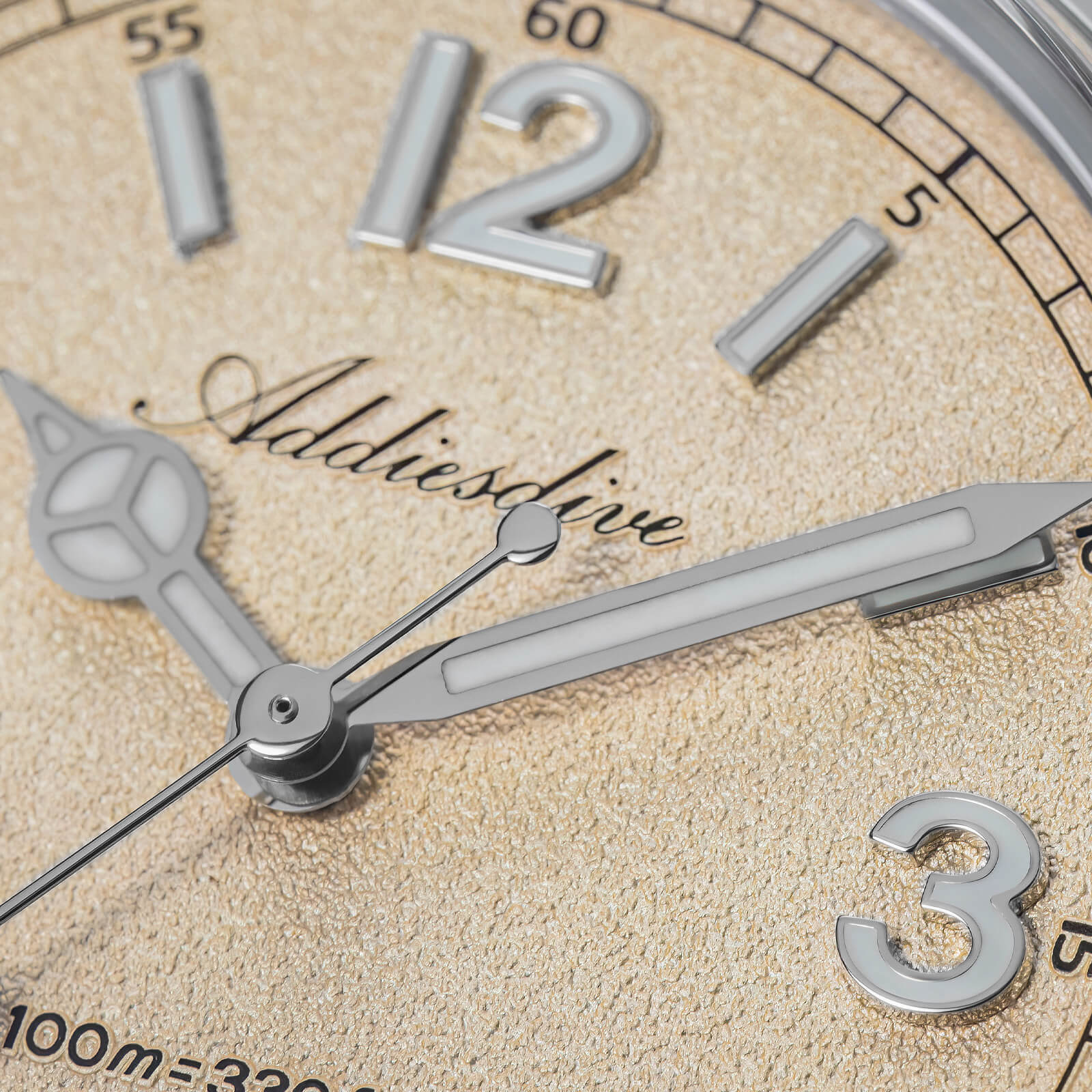 ADDIESDIVE 36mm VH31 Quartz Field Watch AD2518