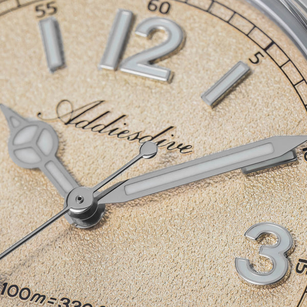 ADDIESDIVE 36mm VH31 Quartz Field Watch AD2518