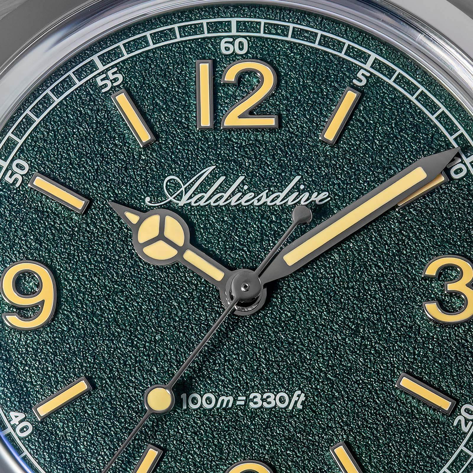 ADDIESDIVE 36mm VH31 Quartz Field Watch AD2518