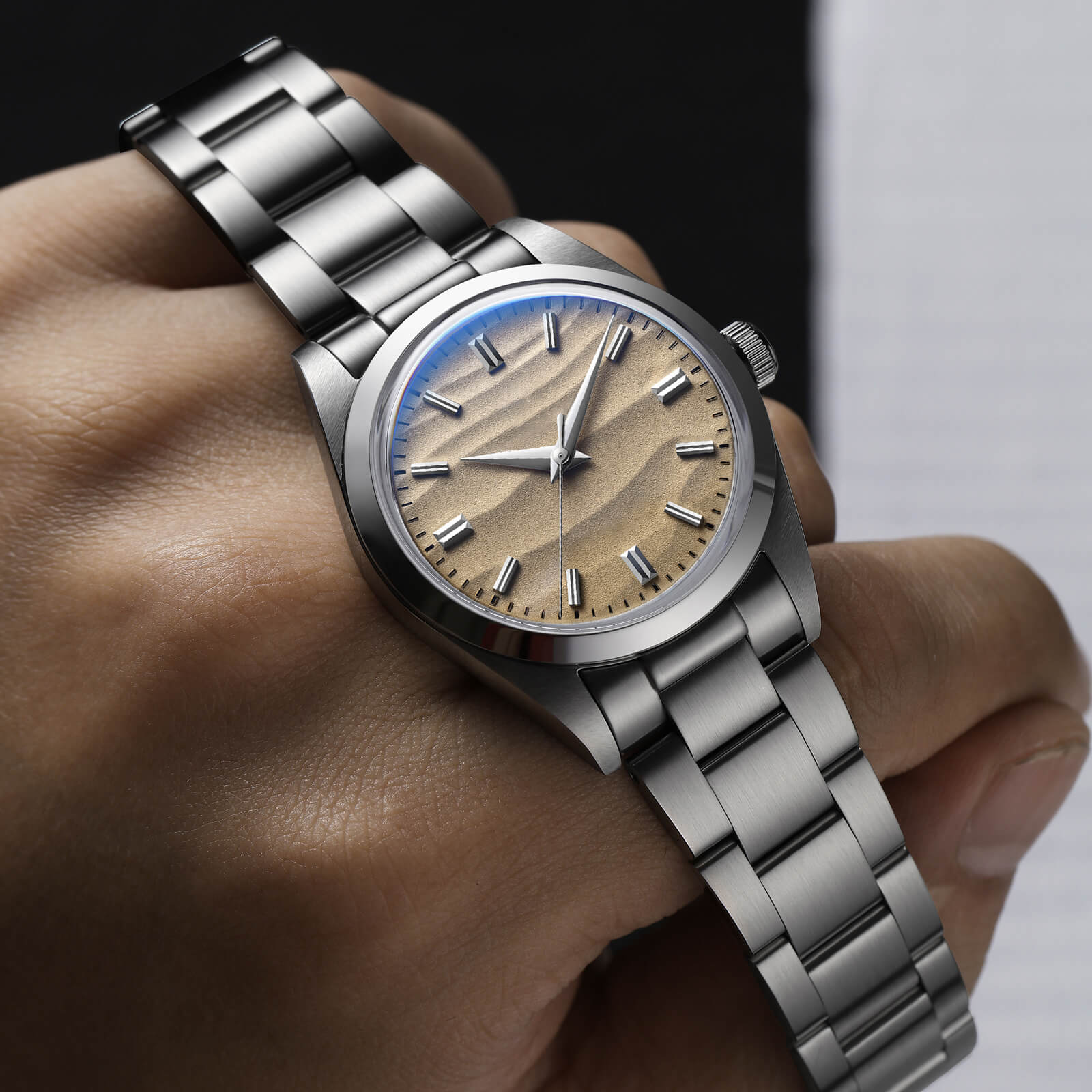 ★India Warehouse★ADDIESDIVE 36mm Quartz Watch without Logo VH31 Movement (AD2030)